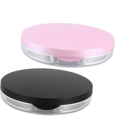 Beavorty 8 Sets powder puff storage box loose powder makeup body powder container face sponge for makeup travel powder container makeup egg sponge eye foundation makeup clamshell mini - Buy Online on GoSupps.com