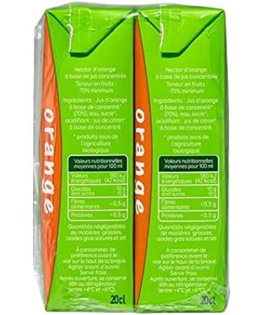 PRESSED - Organic Orange Nectar 6X20Cl - Sold Per Unit - Buy Online on GoSupps.com