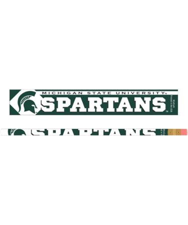 WinCraft NCAA Michigan State Spartans Pencil Set - 6 Pack - Buy Online on GoSupps.com