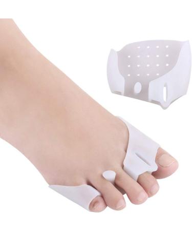 Toe Finger Straightener & Bunion Cushions 2 Pairs of Hammer Separators & Pads for Pain Relief | International Shipping Available - Buy Online on GoSupps.com