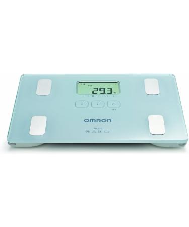 Omron BF212 Digital Personal Body Analysis Scale - Weight & Body Fat Measurement BMI Calculator Compact Design for International Shipping - Buy Online on GoSupps.com
