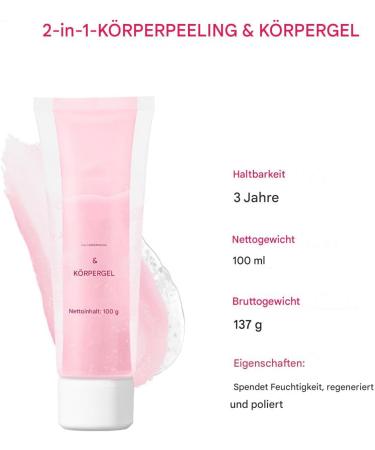  Krmoau Moisturizing body gel 100g - Leg scrub - For women - Beauty spa - Shower - Bath - Hand - Foot - Back - Knee - Buy Online on GoSupps.com