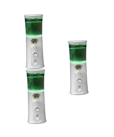 Healeved 3 Sets Hydrating Instrument Hand Held Sprayer Mini Humidifier Mini Travel Steamer Face Abs White