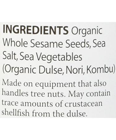 Eden Foods Organic Seaweed Gomasio - 3.5 oz Jar - Buy Online on GoSupps.com