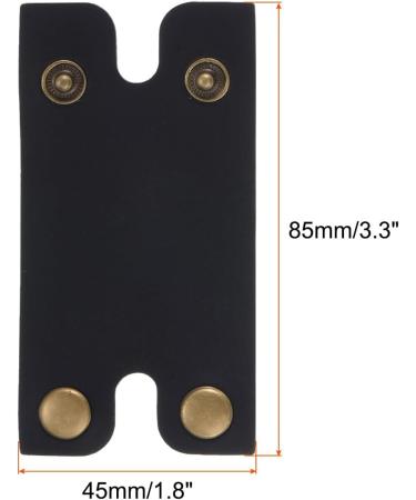 PATIKIL Leather Razor Head Protective Case | Double Edge Razor Sheath for Travel - Black - Buy Online on GoSupps.com