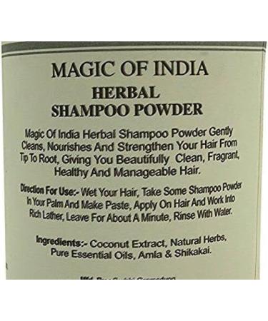 RSGM Magic Of India Herbal Patchouli Shampoo Powder With Conditioner - 50g - Buy Online on GoSupps.com