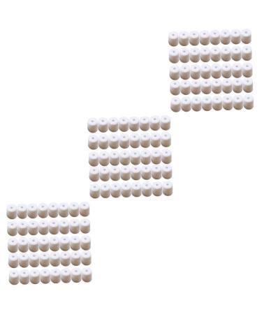 Lurrose 250 pieces pressure switch shock connecting cable Question Band buckle MA extension hook earcorn ear protection mask hooks anti-slip hooks for mask controller 1 piece (1 Pack) white 250 pieces x 3 pieces