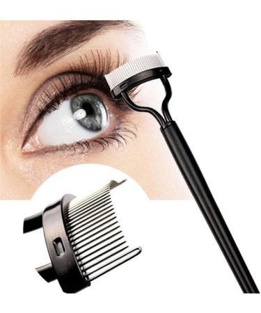 Solustrious Eyelash Case Makeup Kit | Premium Metal Mascara False Eyelashes Separators & Combs Perfect for Flawless Lashes - Buy Online on GoSupps.com