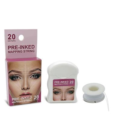Eyebrow Mapping String - Pre-Colored Microblading Thread for Designers | Precision Mapping Accessories (White) - Buy Online on GoSupps.com