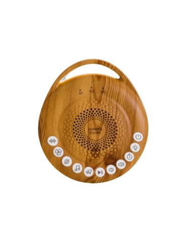 Malang Honey Newborn Baby White Noise with 31 Sound & Night Light Help Better Sleep Training 155g 2colors (Natural Wood 155g) Natural Wood 155g
