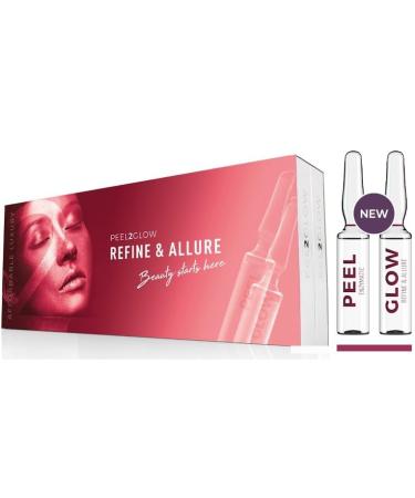 Skintech PEEL2GLOW REFINE & ALLURE 20 FLACONS
