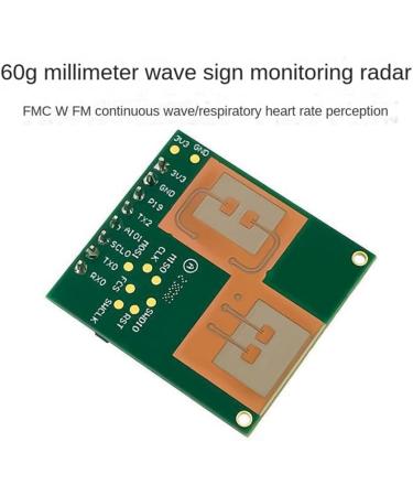 Buy KCVzitrds Radarmodule LD6002 FMCW Sensor - Monitor Body Signs Respiratory & Heart Rate - Easy Installation - Global Shipping - Buy Online on GoSupps.com