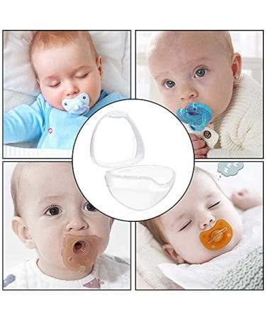 Voarge 5pcs Pacifier Case - Transparent Storage Box for Baby Pacifiers | Secure & Convenient International Shipping - Buy Online on GoSupps.com