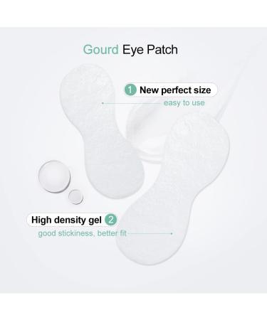 Lunamoon Eye Pads for Eyelash Extensions - 50 Pairs Gourd White | Ultimate Eyelash Lifting & Coloring Gel Patches - Buy Online on GoSupps.com