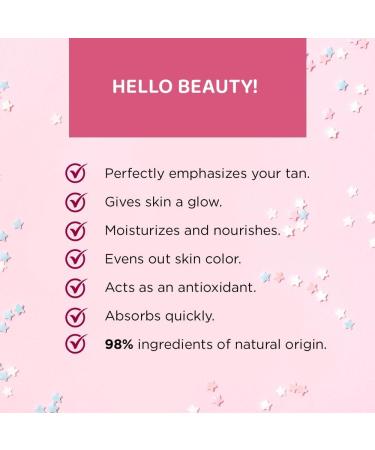 EVELINE COSMETICS Beauty & Glow Illuminating Body Lotion with Gold Particles Vitamins A E C B3 B5 & F for Deep Hydration and Nourishment - Buy Online on GoSupps.com