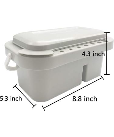 Multifunction Paint Brush Basin with Holder and Palettes - Artist Cleaning Washer for Indoor & Outdoor Painting - Buy Online on GoSupps.com