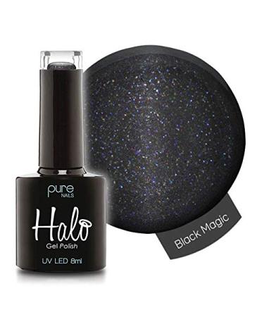 Halo Gel Polish *Full Range 8ml* **CHOOSE YOUR COLOUR(S)** (Black Magic N2752) Black Magic N2752 8 ml (Pack of 1)