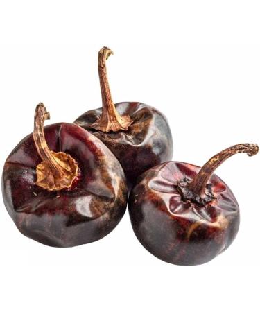 Dried Cascabel Chili Pepper (Chile Cascabel) Weights: 2 OZ (57 GR) and 1 LB (453 GR) (453 GR) - Buy Online on GoSupps.com