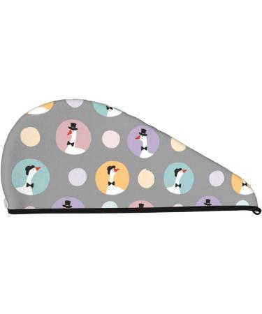 Cute Geese Microfiber Hair Towel - Soft Super Absorbent Quick Dry Wrap for Long Curly & Thick Hair - Buy Online on GoSupps.com