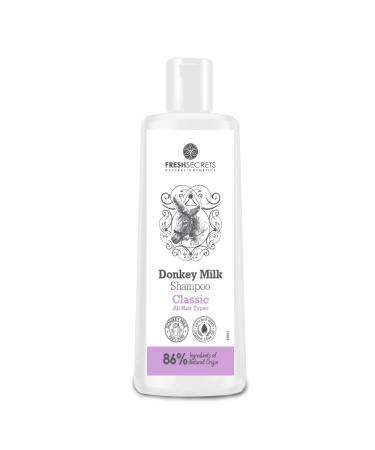 Herbolive Fresh Secrets 40897 Classic Donkey Milk Shampoo for All Hair Types 200 ml