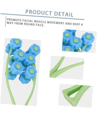 minkissy Facial Roller V Face Body Roller Multi Purpose Tool Chin Roller Facial Tool Face Exerciser Face Contour Beauty Tools Men and Compact Assorted Color 2 21X7cm - Buy Online on GoSupps.com