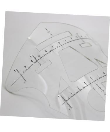 Healifty 1pc Threading Tool Manicure Tools Microblading Stencils Makeup Ruler Template The Brush Disposable 21X13cm As Shown - Buy Online on GoSupps.com