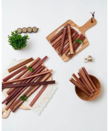 Sunway Dog Treats Odour-Free Bully Sticks All-Natural Grass fed Beef 100% digestible no Chemicals Added Rawhide Free (6 inch Jumbo 4-9-15 Pack 40gr Each) (4) - Buy Online on GoSupps.com