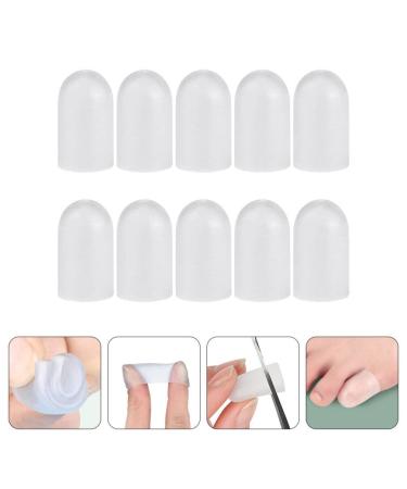 Healeved 10pcs Toe Separator & Protector Set - Silicone Toe Caps for Blisters, Ingrown Toenails, Toe Guard Sleeves - Buy Online on GoSupps.com