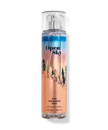 Bath & Body Works Open Sky Signature Collection Fragrance Mist 8 Fl Oz (Open Sky)