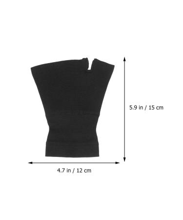 EXCEART Cuff Gloves - 2 Pairs Thermal Compression Sleeves & Thumb Protectors for Sports & Wrist Support - International Shipping Available - Buy Online on GoSupps.com
