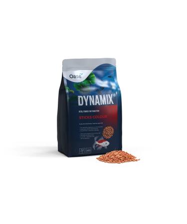 OASE Dynamix Sticks Colour 8 L, Fish Food, Pond Fish Food, Intense Shine and Colour in Red Fish, Regular Growth