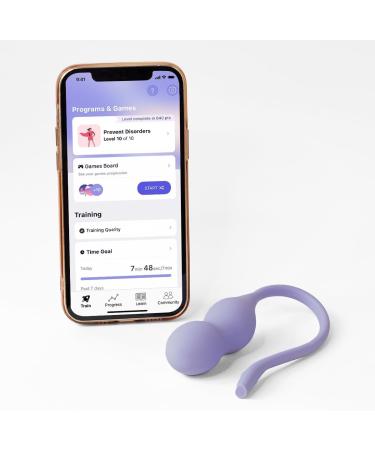 Care + | Pelvic Floor Exerciser with App | Kegel Trainer | Strengthen Your Pelvic Floor get Better Bladder Control Stronger Pelvic Support