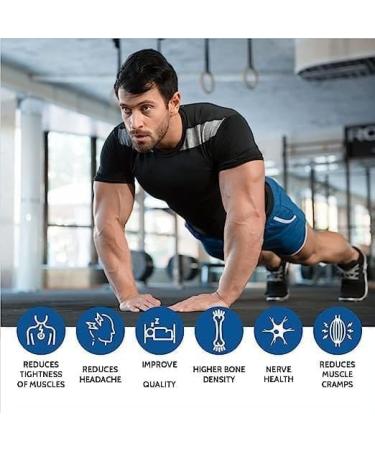 Magnesium Glycinate 2000mg Per Serving Supplement - 120 Veg Tablets - Buy Online on GoSupps.com