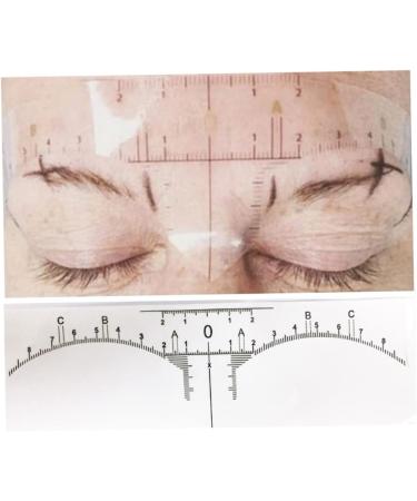 100pcs Disposable Eyebrow Ruler Professional Eyebrow Ruler Eyebrow Shaper Ruler Portable Caliper - Buy Online on GoSupps.com