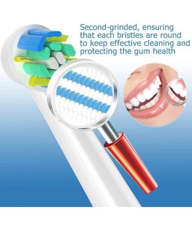 Aoxgao Replacement Heads for Oral B Braun Electric Toothbrushes - 16 Pack, 4 Types Brush Heads Refill for Pro/Genius/Smart/Vitality Series - Buy Online on GoSupps.com