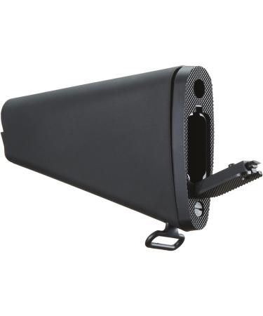 Lancer Tactical Stubby Fixed Stock for Airsoft M4/M16 Series AEG - Black - Buy Online on GoSupps.com