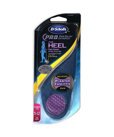 Dr Scholl's Pro Pain Relief Orthotics for Heel Women's(5-12) (Pack of 2)