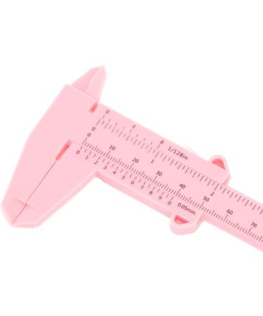Eyebrow Measuring Ruler 150mm Eyebrow Shaping Stencil Ruler Smooth Surface Multipurpose for Beginner for Home (Pink) - Buy Online on GoSupps.com