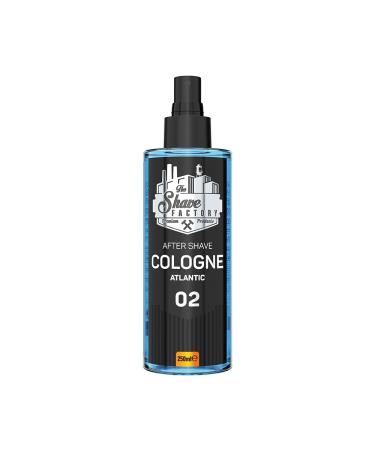 the shave factory After Shave Cologne Series (02 Atlantic 250ml (8.45 fl. oz)) 02 Atlantic 8.45 Fl Oz (Pack of 1)