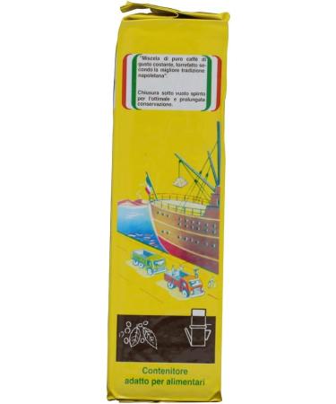  Italian Gourmet E.R. Passalacqua Mehari strong taste Italian coffee moulu 250 g + Italian Gourmet Pulp 400 g - Buy Online on GoSupps.com