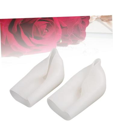 FRCOLOR Silicone Heel Guards - Height Increase Inserts & Cushions - Medium White Shoe Lifts - Buy Online on GoSupps.com