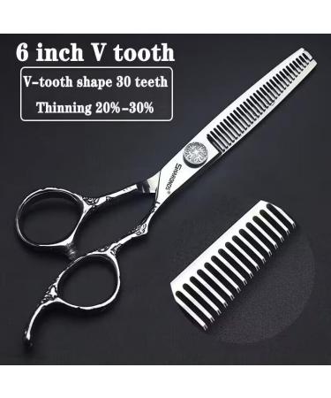 SHARONDS Professional Hair Clippers Set - 6/7/8-Inch Haircut Tools for Salon Quality Grooming (6-Inch 3 Pcs) - International Shipping Available - Buy Online on GoSupps.com