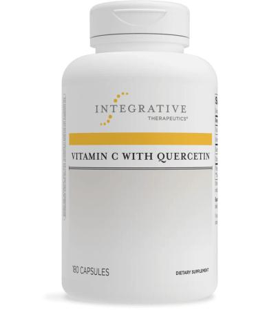 Integrative Therapeutics - Vitamin C with Quercetin - Supplement for Immune Support*- Vegan - 180 Capsules Standard Packaging