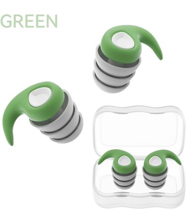 Haoyull Ear Plugs Soft Silicone Noise reducing Reusable Earplugs for Sleeping Work Studying Travel Shooting and More 1 Pair Orange Color - Buy Online on GoSupps.com