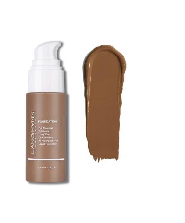 30ml Liquid Foundation Soft Matte Concealer 13 Colors Primer Base Professional Face Make Up Foundation Contour Palette (Color : 13) 0.04 Ounce (Pack of 1) 13