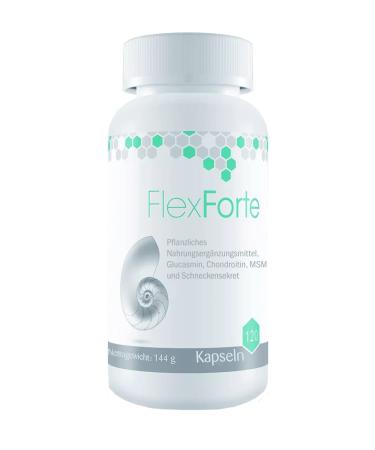FlexForte - Improves Flexibility, Flexibility - Joint Mobility - 120 Capsules - Cure 1 Month