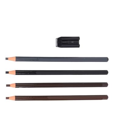 Eyebrow Pencils Sharpener Set Microblading Makeup Tool Eyebrow Pencil Set Firm Sturdy for Beauty Salon for Women
