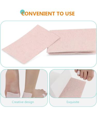 COHEALI 10 Sheet Callus Cushion Self Adhesive Felt Pads - Foot Protectors for Cracked Heels, Corns, and Dead Skin - Buy Online on GoSupps.com