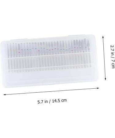 POPETPOP Drills 1 Box Diamond Nail Drill Bits Metal Nail File Diamond Drill Bit Ceramic Diamond Nail Drill Bit Cylinder Head Grinding Carbide Nail Drill Bit Nailer Manicure Grinding Head - Buy Online on GoSupps.com
