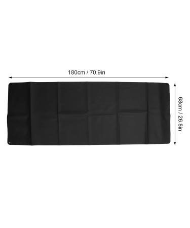 2-Part Grounding Mat Set for Stress Reduction & Better Sleep | Reduces Inflammation & Improves Blood Circulation | Soft PU Leather 180 x 68 cm 5m Cable - Shop Internationally! - Buy Online on GoSupps.com